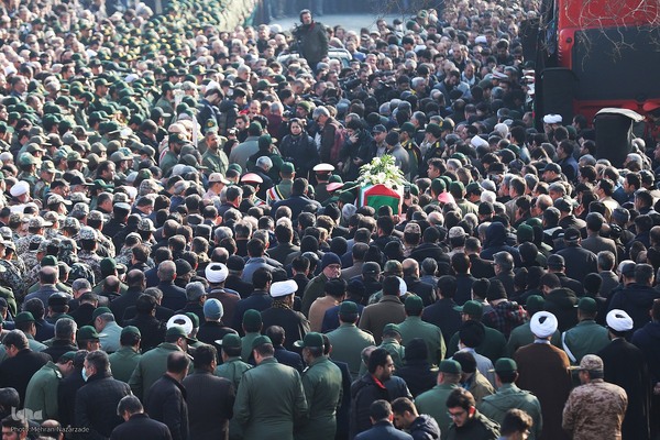 تشییع پیکر استاندار فقید آذربایجان شرقی‎