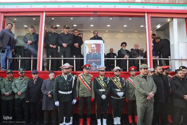 تشییع پیکر استاندار فقید آذربایجان شرقی‎