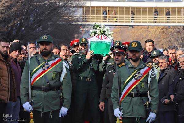 تشییع پیکر استاندار فقید آذربایجان شرقی‎