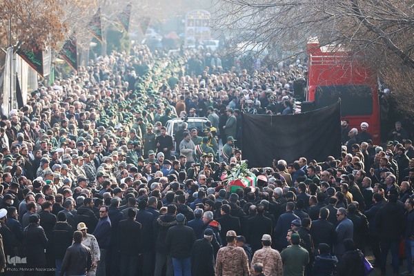 تشییع پیکر استاندار فقید آذربایجان شرقی‎