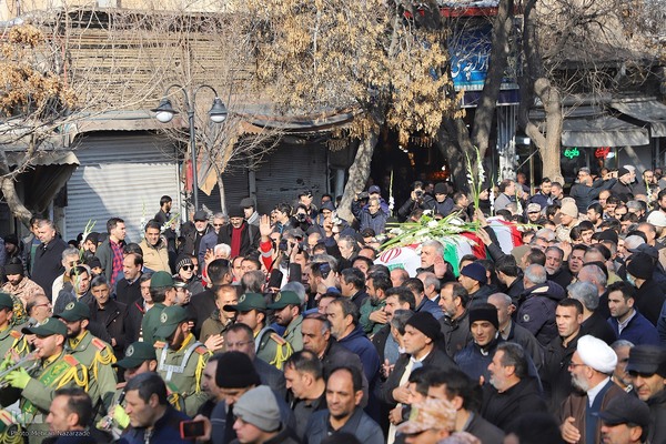 تشییع پیکر استاندار فقید آذربایجان شرقی‎