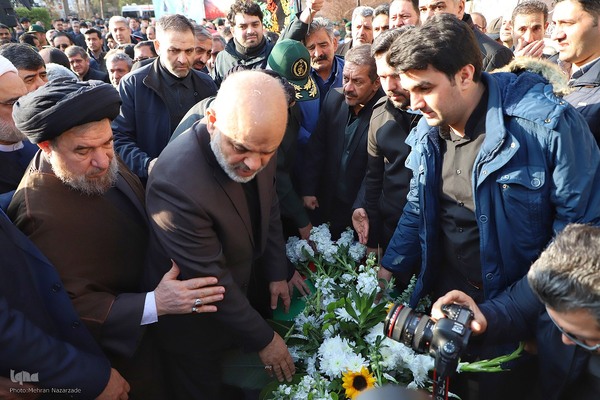 تشییع پیکر استاندار فقید آذربایجان شرقی‎