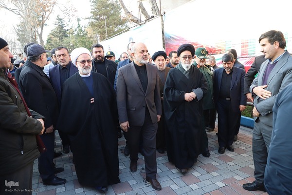 تشییع پیکر استاندار فقید آذربایجان شرقی‎