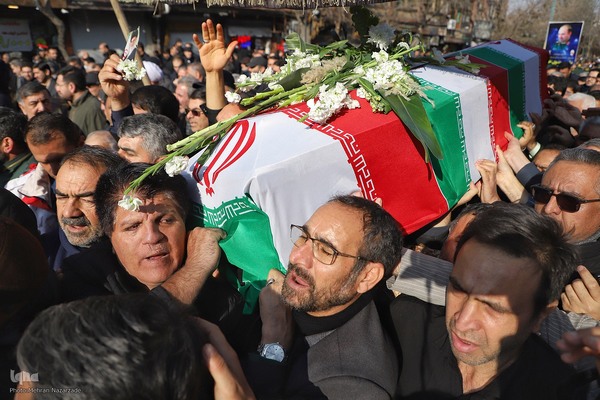 تشییع پیکر استاندار فقید آذربایجان شرقی‎