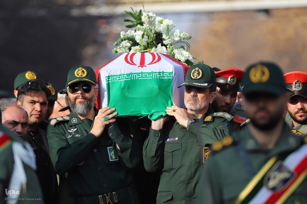 تشییع پیکر استاندار فقید آذربایجان شرقی‎