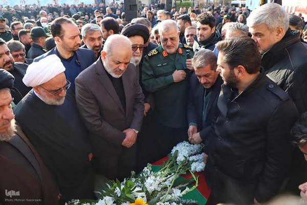 تشییع پیکر استاندار فقید آذربایجان شرقی‎