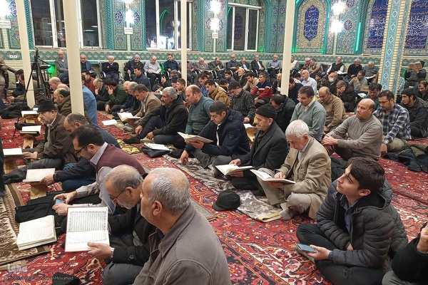محفل انس با قرآن در اهر
