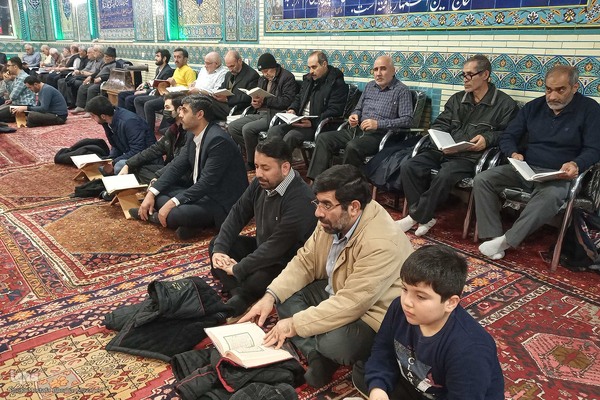 محفل انس با قرآن در اهر