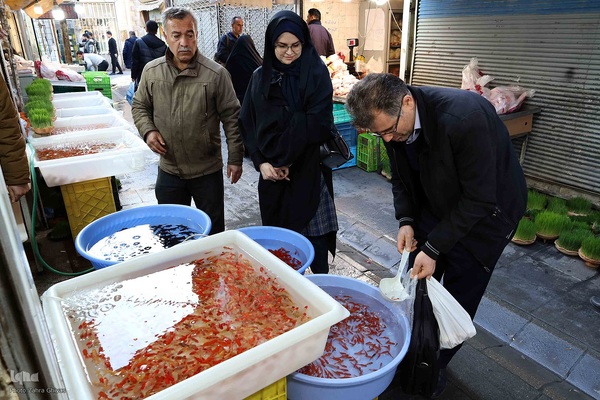 بازار تبریز در آستانه سال نو‎
