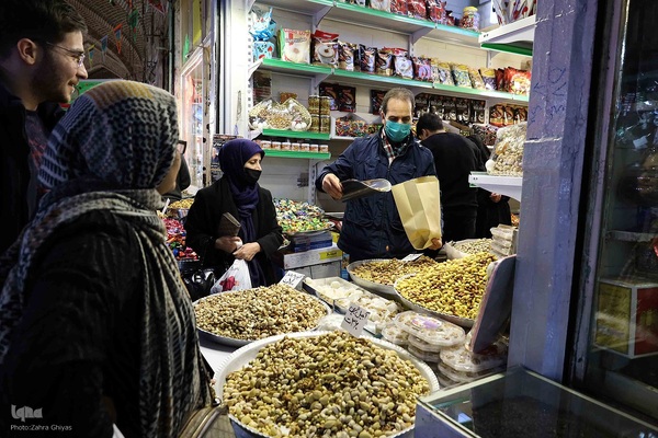 بازار تبریز در آستانه سال نو‎