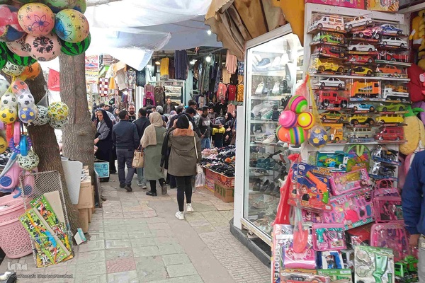 حال و هوای بازار خرید آخر سال در اهر