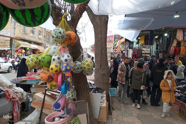 حال و هوای بازار خرید آخر سال در اهر