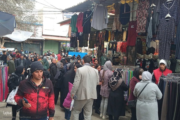 حال و هوای بازار خرید آخر سال در اهر