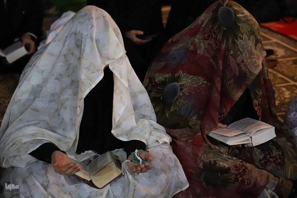 مراسم احیای شب های قدر در اهر