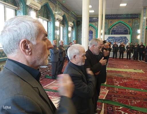 عزاداری هیئت های حسینی و مذهبی در سوگ امام اول شیعیان در اهر