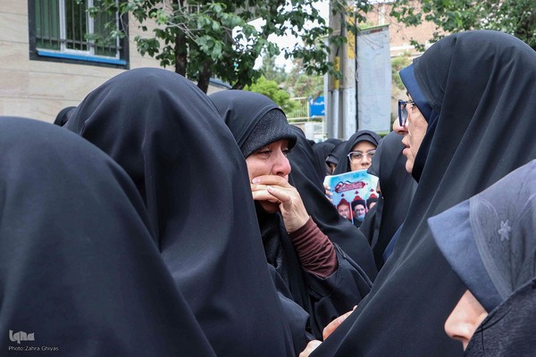 تجمع هیئت‌های مذهبی و مردم داغدار تبریز‎