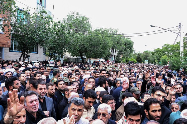 تجمع هیئت‌های مذهبی و مردم داغدار تبریز‎