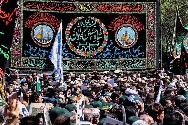 بدرقه تاریخی شهید آیت الله آل هاشم در تبریز‎