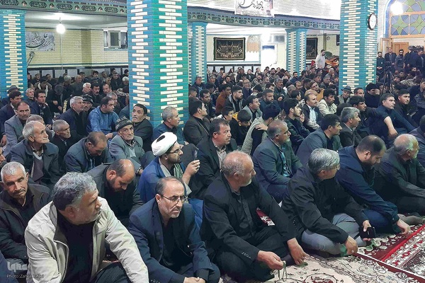 برگزاری مراسم محفل شهدای خدمت در روستای قشلاق شاهوردی اهر