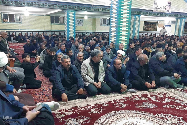 برگزاری مراسم محفل شهدای خدمت در روستای قشلاق شاهوردی اهر