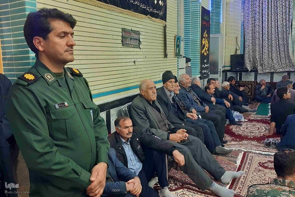 برگزاری مراسم محفل شهدای خدمت در روستای قشلاق شاهوردی اهر