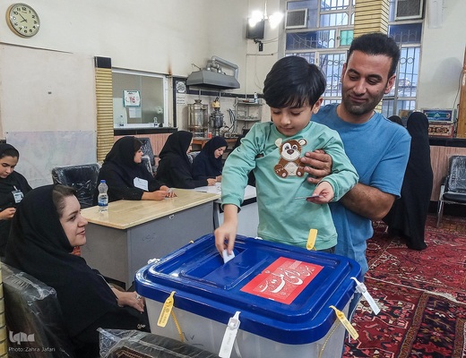 حضور پرشور مردم شهرستان اهر در چهاردهمین دوره انتخابات ریاست جمهوری