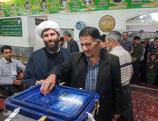 حضور پرشور مردم شهرستان اهر در چهاردهمین دوره انتخابات ریاست جمهوری