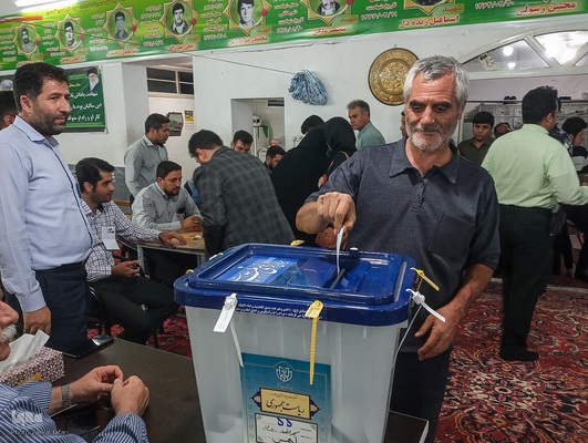 حضور پرشور مردم شهرستان اهر در چهاردهمین دوره انتخابات ریاست جمهوری