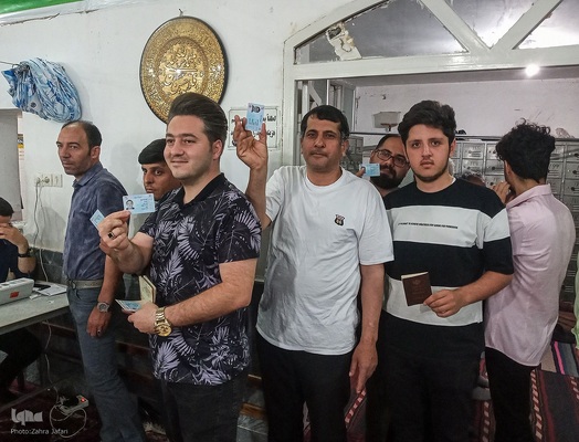 حضور پرشور مردم شهرستان اهر در چهاردهمین دوره انتخابات ریاست جمهوری