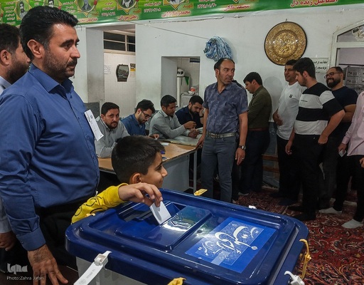حضور پرشور مردم شهرستان اهر در چهاردهمین دوره انتخابات ریاست جمهوری