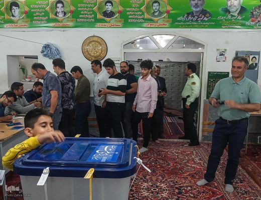 حضور پرشور مردم شهرستان اهر در چهاردهمین دوره انتخابات ریاست جمهوری