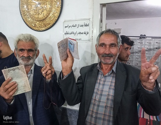 حضور پرشور مردم شهرستان اهر در چهاردهمین دوره انتخابات ریاست جمهوری