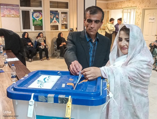 حضور پرشور مردم شهرستان اهر در چهاردهمین دوره انتخابات ریاست جمهوری