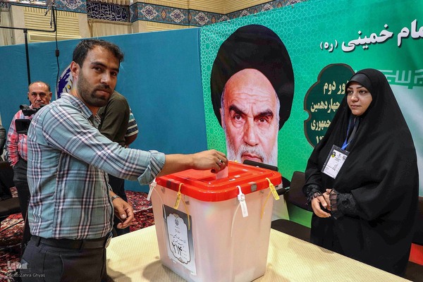 حضور پرشور مردم تبریز پای صندوق رای‎