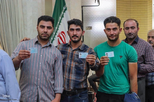 حضور پرشور مردم تبریز پای صندوق رای‎