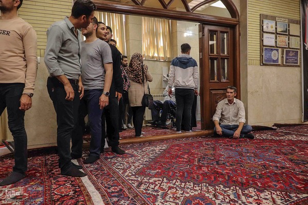 حضور پرشور مردم تبریز پای صندوق رای‎