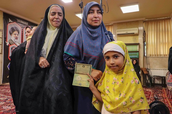 حضور پرشور مردم تبریز پای صندوق رای‎