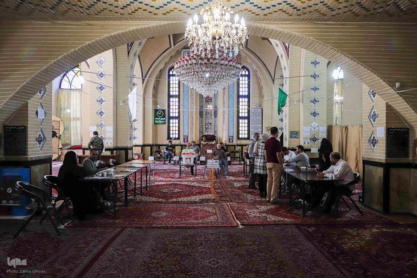 حضور گسترده معلولان تبریز در انتخابات ریاست جمهوری‎