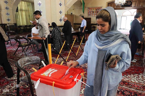 حضور گسترده معلولان تبریز در انتخابات ریاست جمهوری‎