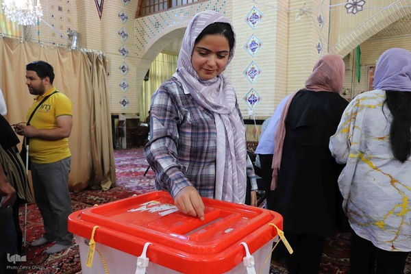 حضور گسترده معلولان تبریز در انتخابات ریاست جمهوری‎