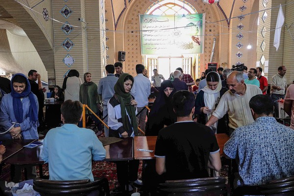 حضور گسترده معلولان تبریز در انتخابات ریاست جمهوری‎