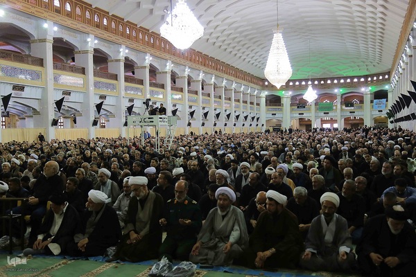 استقبال از نماینده ولی فقیه و امام جمعه جدید تبریز