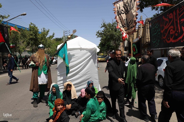 شبیه‌خوانی روز عاشورا در اهر