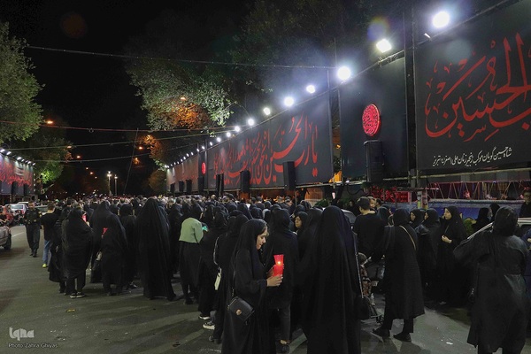 عزاداری شام غریبان امام حسین(ع) در تبریز‎