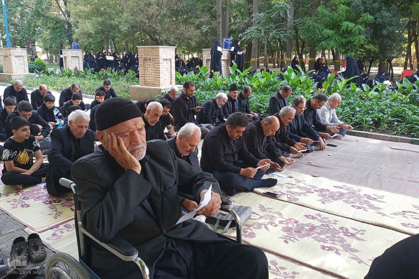 مراسم قرائت زیارت اربعین در اهر