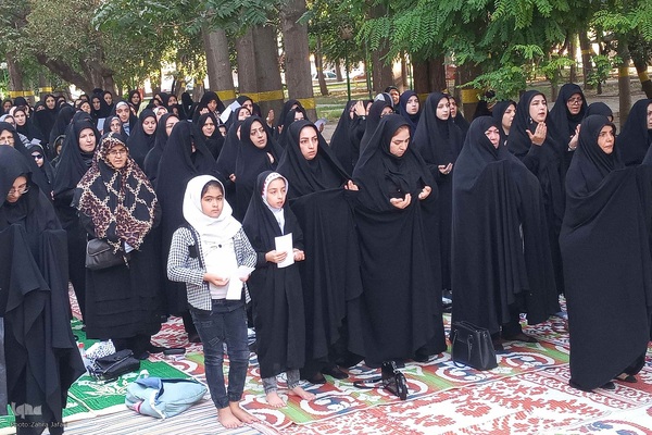 مراسم قرائت زیارت اربعین در اهر