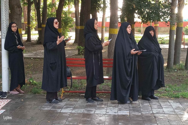 مراسم قرائت زیارت اربعین در اهر