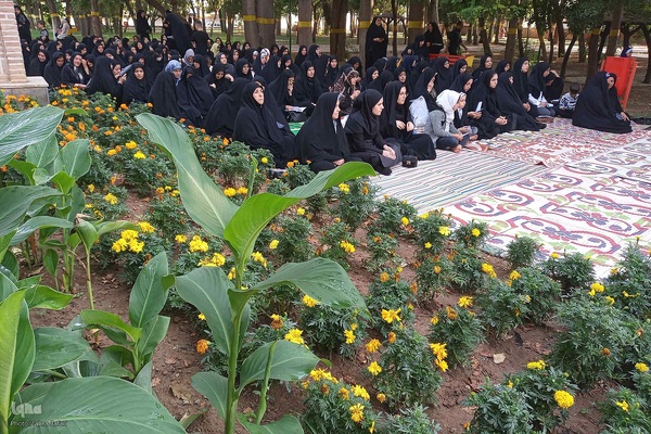 مراسم قرائت زیارت اربعین در اهر