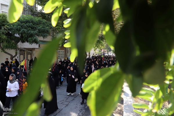 مراسم پیاده‌روی جاماندگان اربعین در اهر