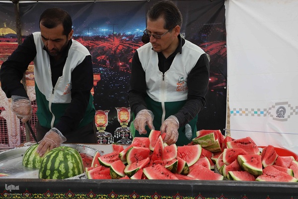 مراسم پیاده‌روی جاماندگان اربعین در اهر